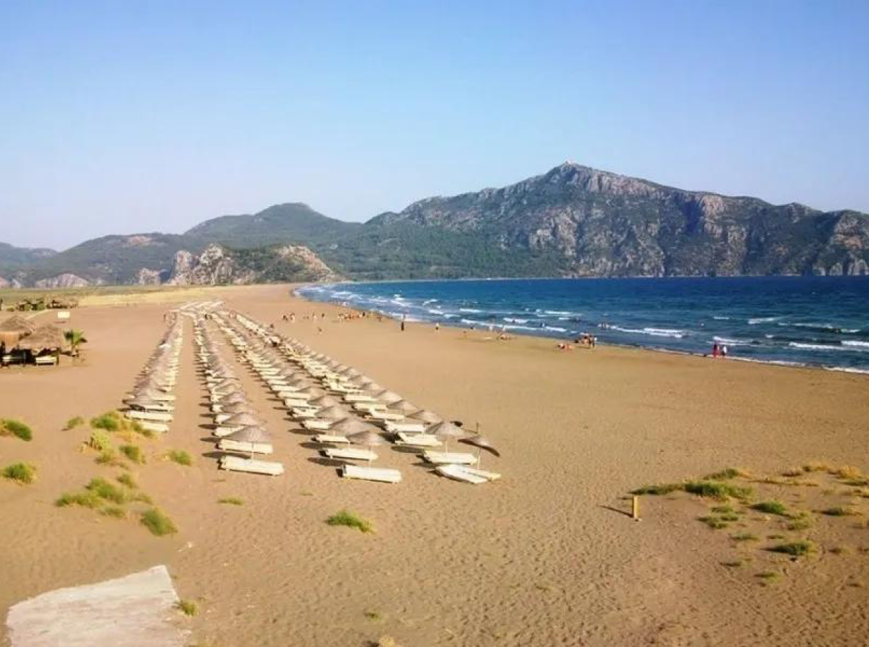 Dalyan Iztuzu Strand. Köyceğiz Villa Vermietung Urlaub