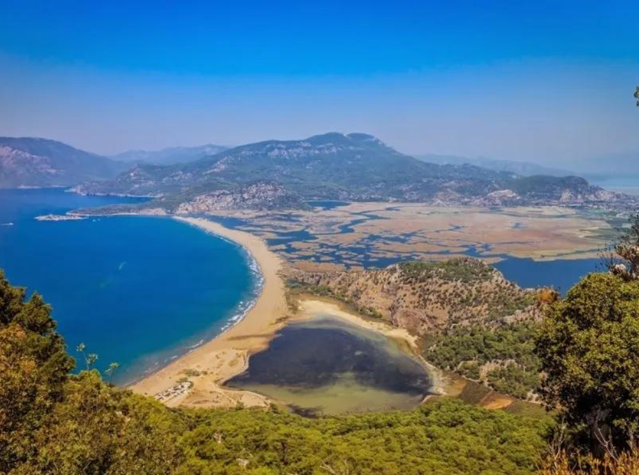 Dalyan Iztuzu Strand. Köyceğiz Villa Vermietung Urlaub
