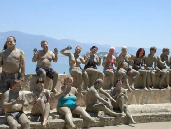 Heiße Quellen Von Sultaniye. Köyceğiz Ege Villa Urlaub.